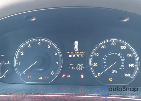 2012 Hyundai Equus Signature z USA, uszkodzony, nr VIN KMHGH4JH8CU054111